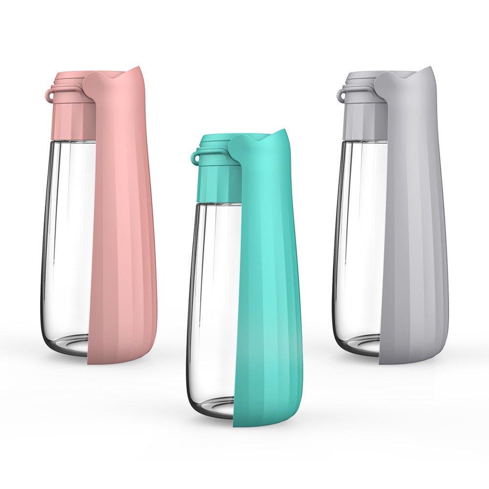 Portable Folding Dog Water Bottle 550Ml 