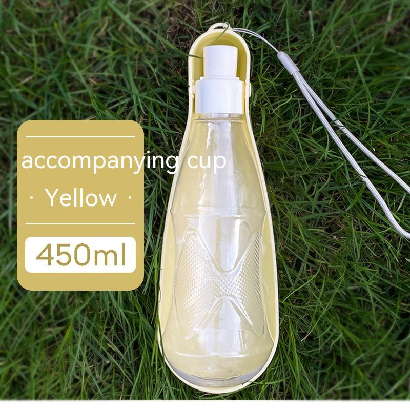 Portable Folding Dog Water Bottle 550Ml 