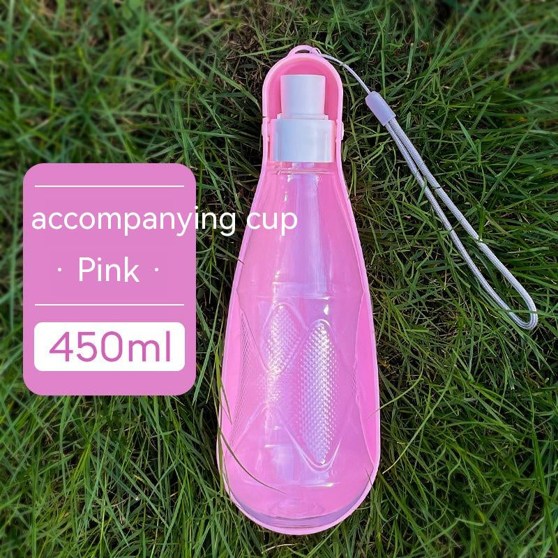 Portable Folding Dog Water Bottle 550Ml 