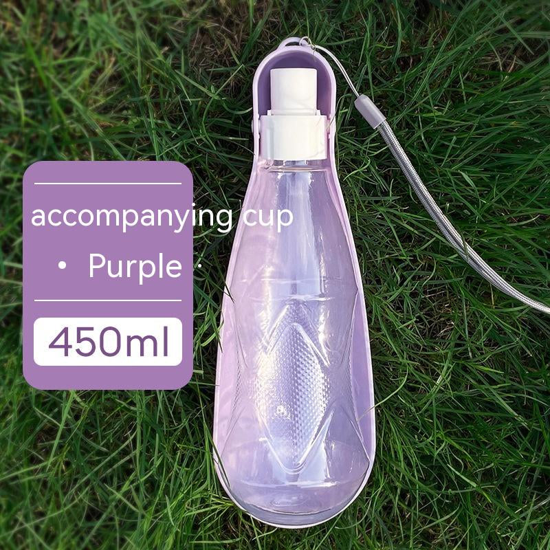 Portable Folding Dog Water Bottle 550Ml 