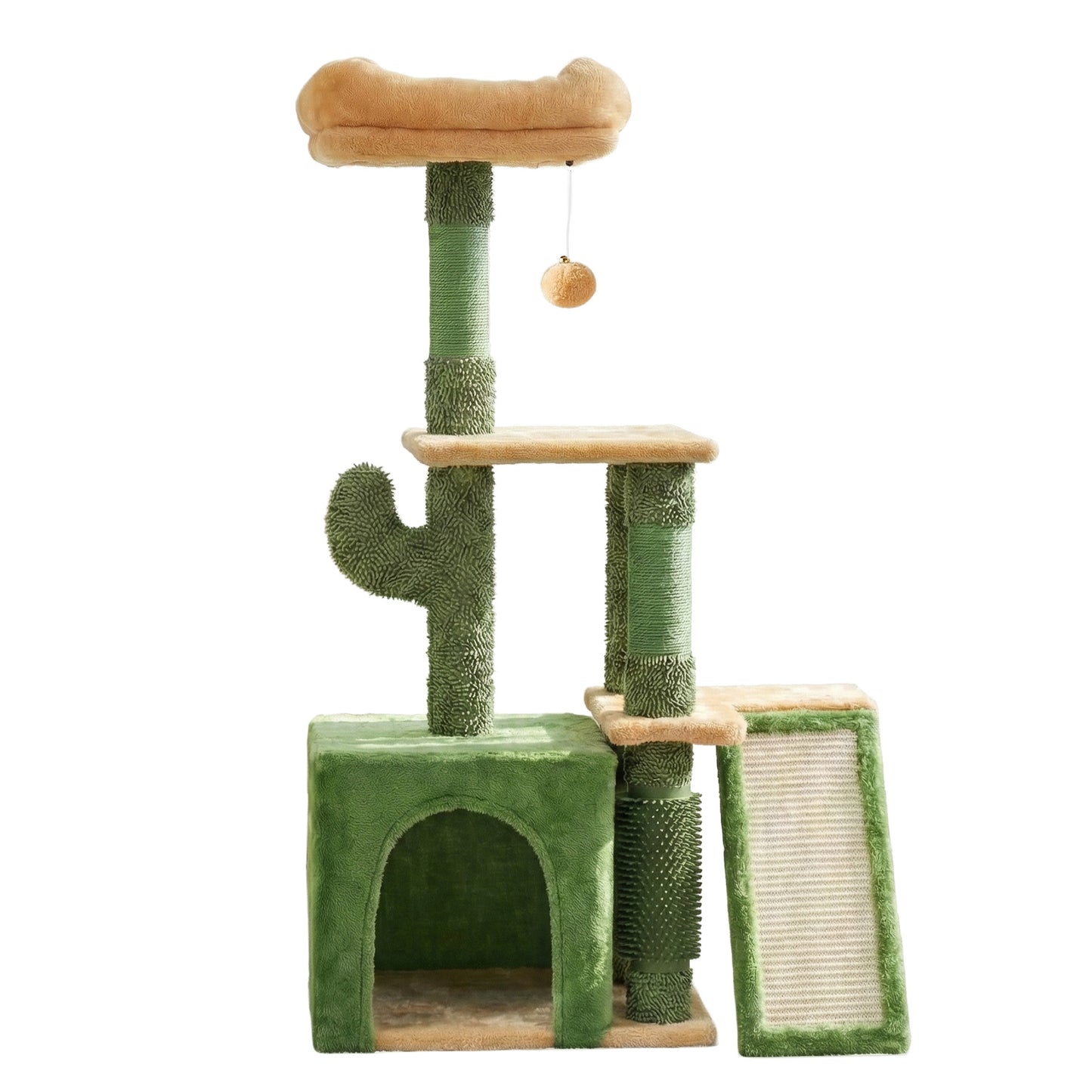i.Pet Cat Tree Tower 101cm Scratching Post Green