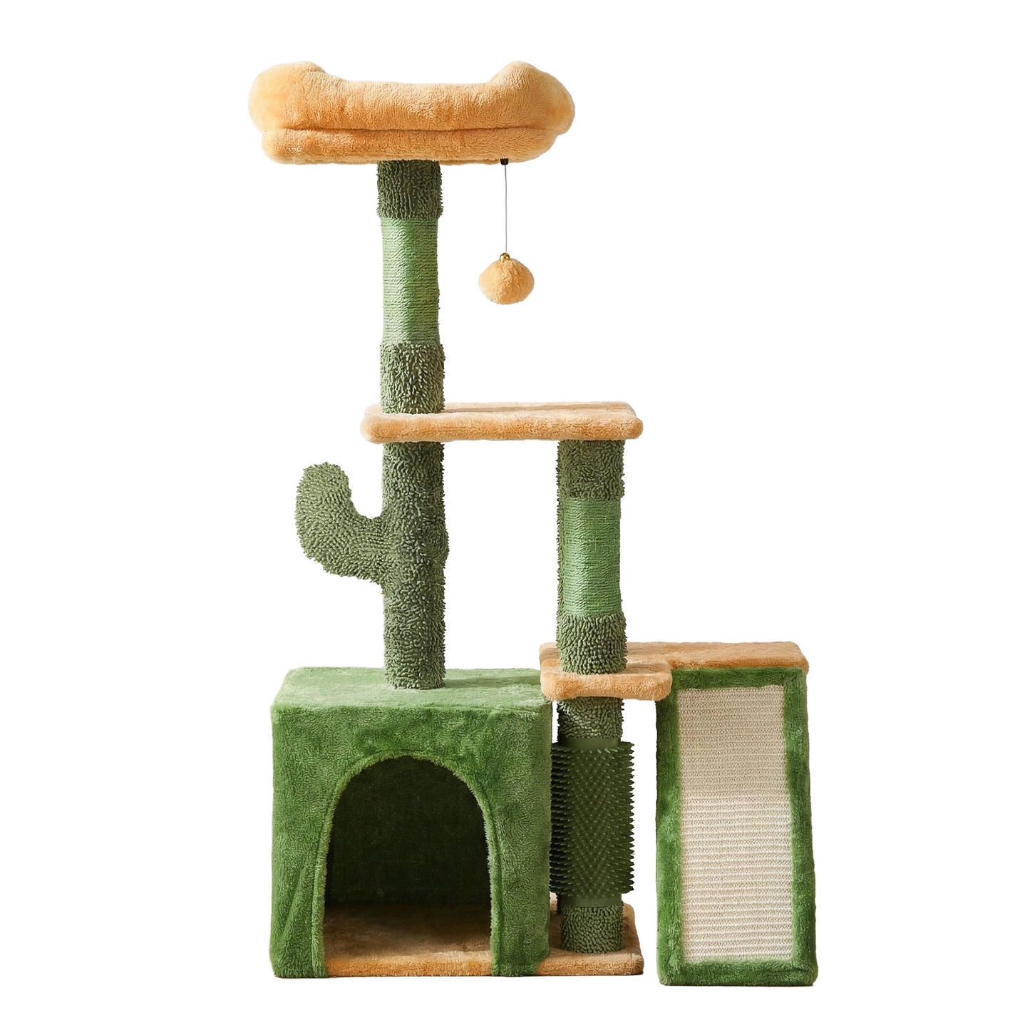 i.Pet Cat Tree Tower 101cm Scratching Post Green