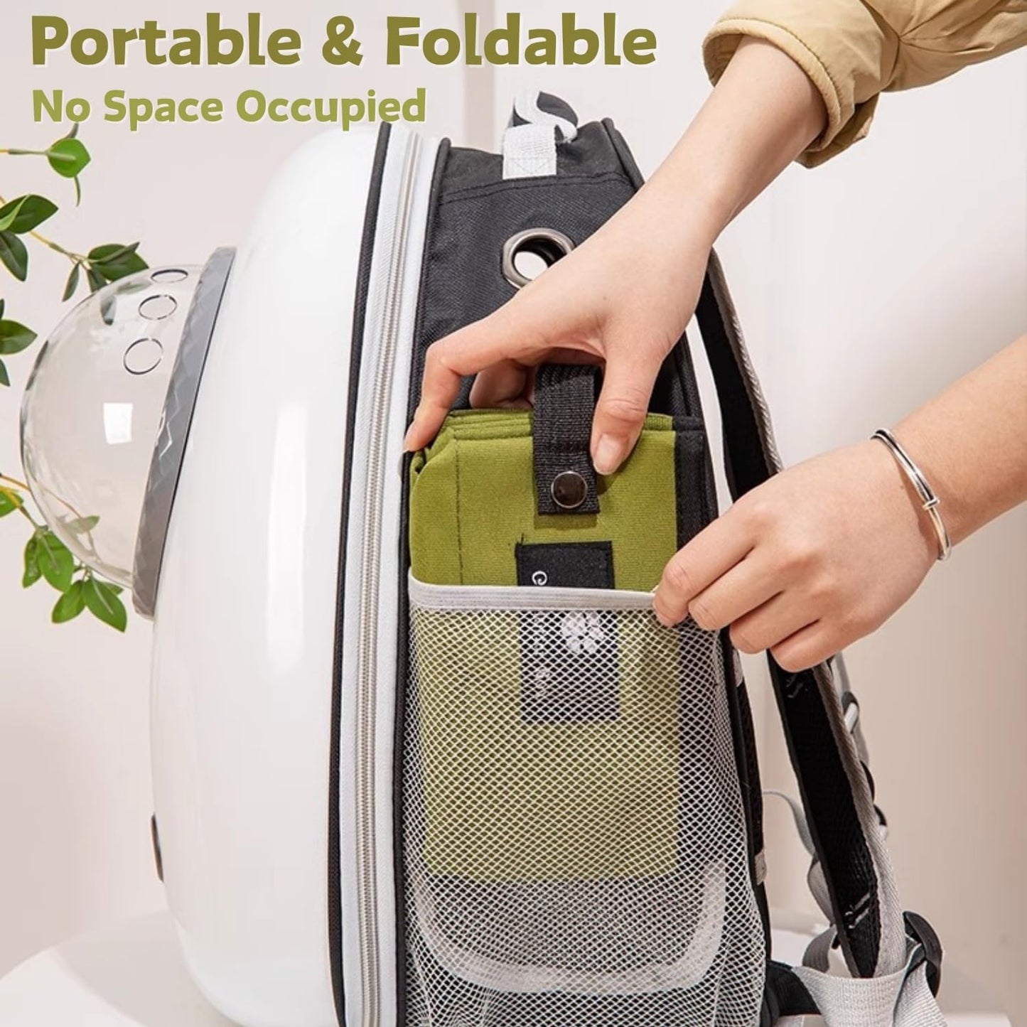 Portable Foldable Cat Litter Box – Waterproof, Leak-Proof Travel Cat Toilet